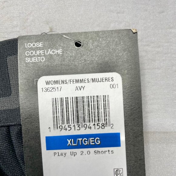 NWT - Under Armour - Women’s Play Up 2.0 Black Shorts - Size X-Large - Picture 7 of 11